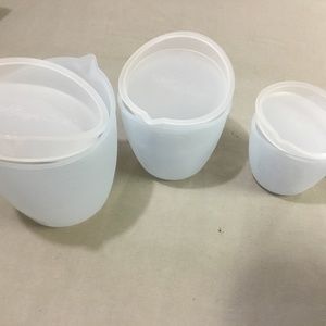 Pampered Chef Silicone Prep Bowls